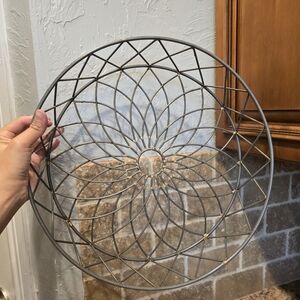 Wire‎ Basket Decor Round Cute